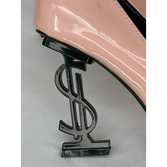 Cape Robbin Goddess Patent Leather Pink Pumps Dollar Sign Heels 6M - Picture 6 of 11